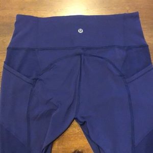 Lululemon All The Right Places purple leggings